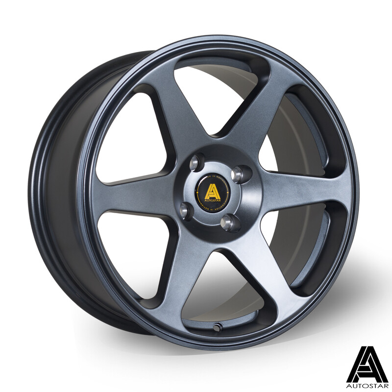 Jante Autostar Chaser 17x8" 5x100 ET35, Gunmetal