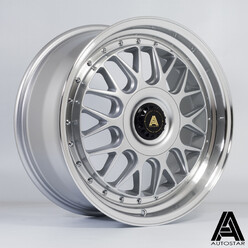 Jante Autostar Monza 18x8.5" 5x112/120 ET45, Gris Argenté