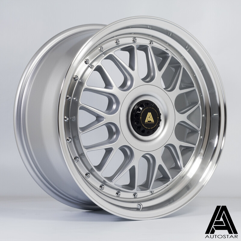 Jante Autostar Monza 18x8.5" 5x112/120 ET45, Gris Argenté