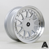 Jante Autostar Raider 15x7.5" 4x100/108 ET20, Gris Argenté