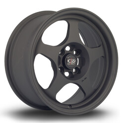 Jante Rota Slipstream 15x7" 4x114.3 ET40, Noir Mat