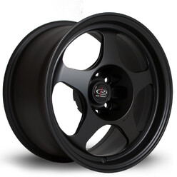 Jante Rota Slipstream 15x8" 4x100 ET20, Noir Mat