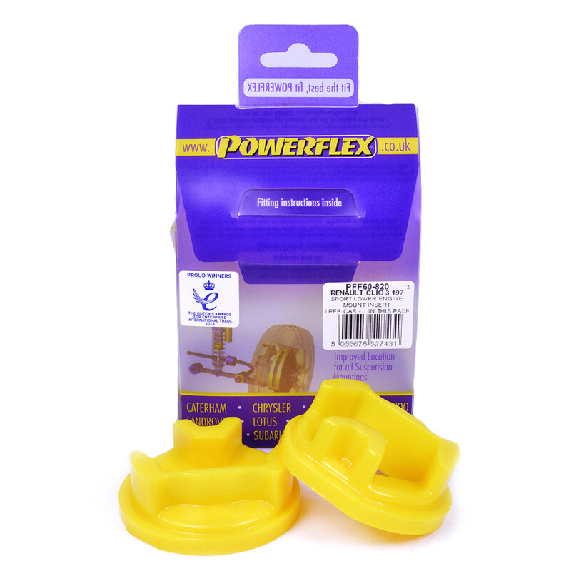 Pack Silentblocs Châssis "Powerflex Handling Pack" pour Renault Megane 2 RS