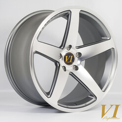 Jante Rota CVO 20x10.5" 5x120 ET42, Gris Argenté