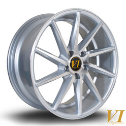 Jante Rota ESH-R 18x8" 5x112 ET45, Gris Argenté