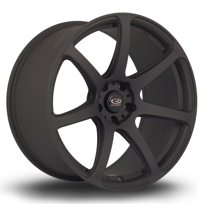 Jante Rota Pro R 19x10" 5x114.3 ET20, Noir Mat