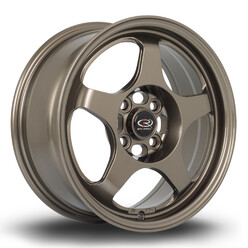 Jante Rota Slipstream 15x6.5" 4x100 ET35, Bronze