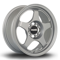 Jante Rota Slipstream 15x6.5" 4x100 ET35, Gris Anthracite