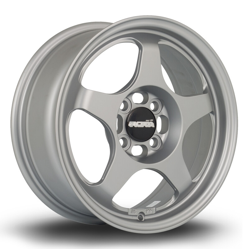 Jante Rota Slipstream 15x6.5" 4x100 ET35, Gris Anthracite