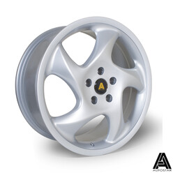 Jante Autostar Twist 18x8" 5x112 ET45, Gris Argenté