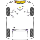Silentblocs Powerflex pour Audi A6 C5 2WD (02-05)