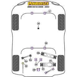 Silentblocs Powerflex pour BMW X1 E84 (08-15)