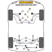 Silentblocs Powerflex pour Chevrolet Malibu MK8 V300 (12-17)