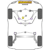 Silentblocs Powerflex pour Fiat Punto Evo (2009+)