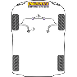 Silentblocs Powerflex pour Rolls-Royce Wraith (12-18)