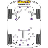 Silentblocs Powerflex pour Subaru Legacy BM / BR (09-14)