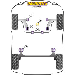 Silentblocs Powerflex pour VW Fox