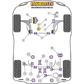 Silentblocs Powerflex pour VW Golf 5 (03-09)