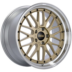 Jante BBS LM 17x7.5" 4x100 ET40, Dorée