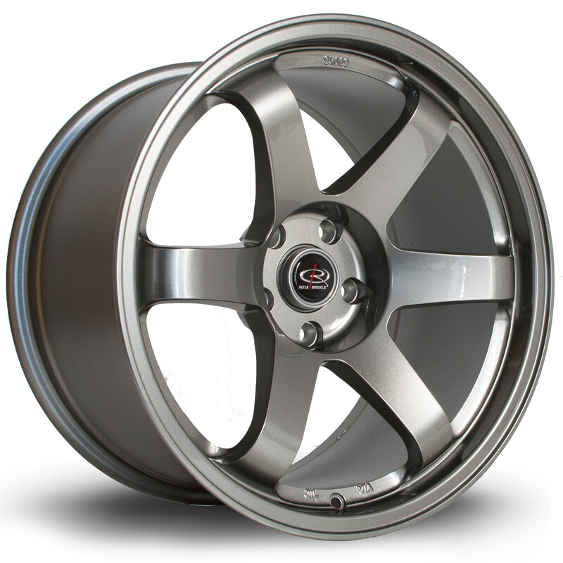 Jante Rota Grid 18x9.5" 5x114.3 ET30, Gris Anthracite
