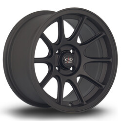 Jante Rota Strike 15x8" 4x100 ET20, Noir Mat