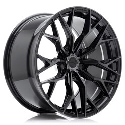 Jante Concaver CVR1 20x8.5" (5 trous - sur mesure) ET20-45, Double Noir Brillant