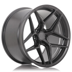 Jante Concaver CVR2 19x8.5" (5 trous - sur mesure) ET20-45, Carbone Graphite