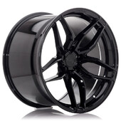 Jante Concaver CVR3 22x10.5" (5 trous - sur mesure) ET10-46, Noir Platine
