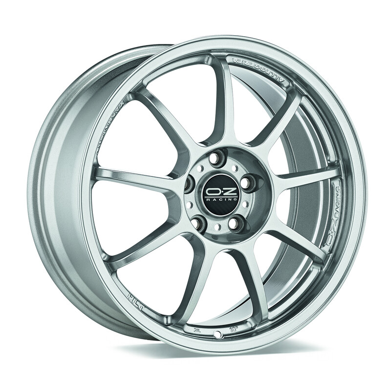 Jante OZ Alleggerita HLT 18x10" 5x130 ET65, Argent Pailleté