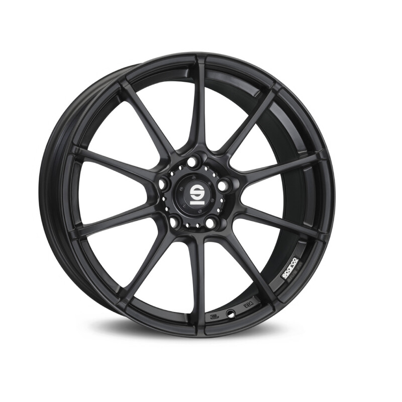 Jante Sparco Assetto Gara 17x7" 4x108 ET25, Noir Mat