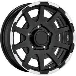 Jante Sparco Dakar 16x5.5" 5x139.7 ET5, Noir Mat