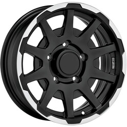 Jante Sparco Dakar 16x5.5" 5x139.7 ET0, Noir Mat
