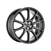 Jante OZ Hyper XT HLT 21x9" 5x112 ET22, Graphite Pailleté, Rebord Poli