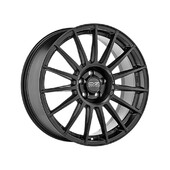 Jante OZ Superturismo Dakar 20x10" 5x112 ET19, Noir Mat, Lettres Grises