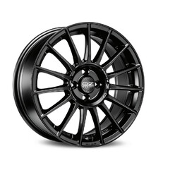 Jante OZ Superturismo LM 17x7.5" 5x100 ET35, Noir Mat, Lettres Grises