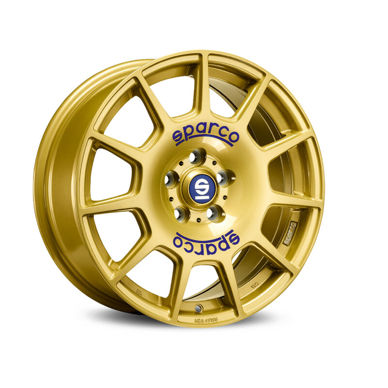 Jante Sparco Terra 17x7.5" 5x100 ET48, Dorée