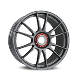 Jante OZ Ultraleggera HLT 19x12" Ecrou Central ET63, Graphite Agrenté Mat