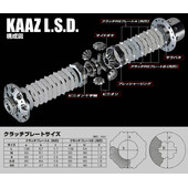 Différentiel Autobloquant Kaaz pour Mitsubishi Lancer Evo 3 (III)