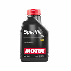 1L Huile Motul 0W20 Specific 17 FE (Renault, Dacia)