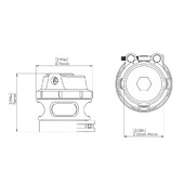 Dump Valve Turbosmart Gen V RacePort (Universelle)