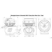 Wastegate Externe Turbosmart Gen V Comp-Gate (40 mm)