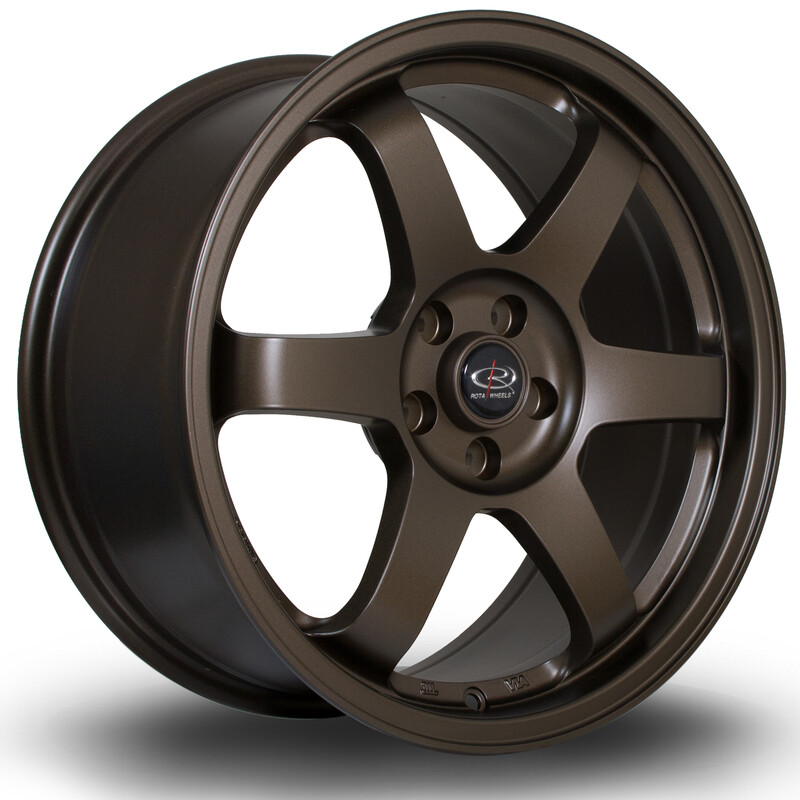 Jante Rota Grid 17x8" 4x100 ET35, Bronze