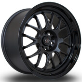 Jante Rota MXR 18x9.5" 5x100/112 ET38, Gunmetal, Rebord Noir