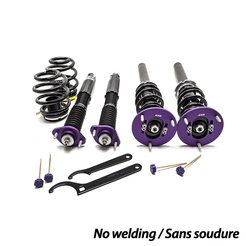 Combinés Filetés D2 Street pour BMW Série 3 E30 (82-92)