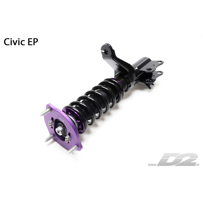 Combinés Filetés D2 Street pour Honda Civic Type R EP3 (01-05)