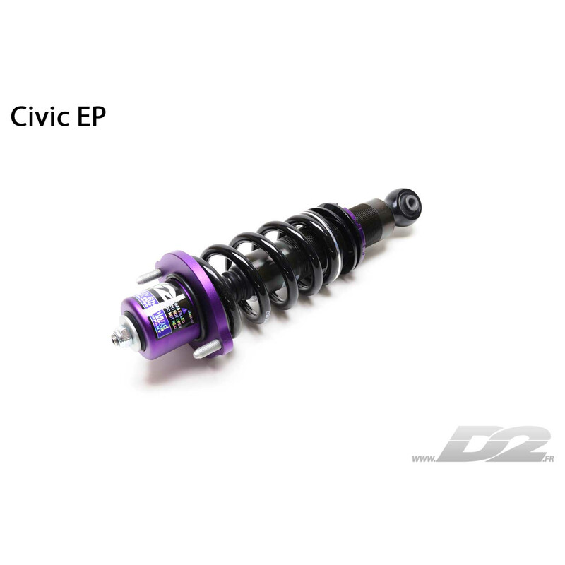 Combinés Filetés D2 Street pour Honda Civic Type R EP3 (01-05)