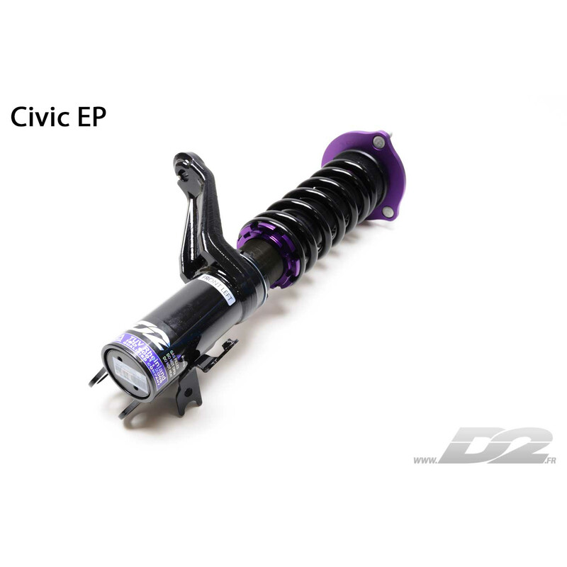 Combinés Filetés D2 Street pour Honda Civic Type R EP3 (01-05)