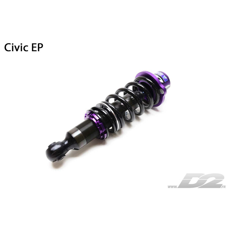 Combinés Filetés D2 Street pour Honda Civic Type R EP3 (01-05)