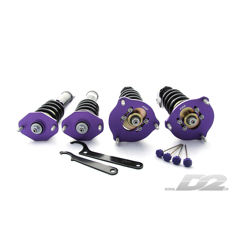 Combinés Filetés D2 Circuit pour Mitsubishi Lancer Evo 8 (VIII)