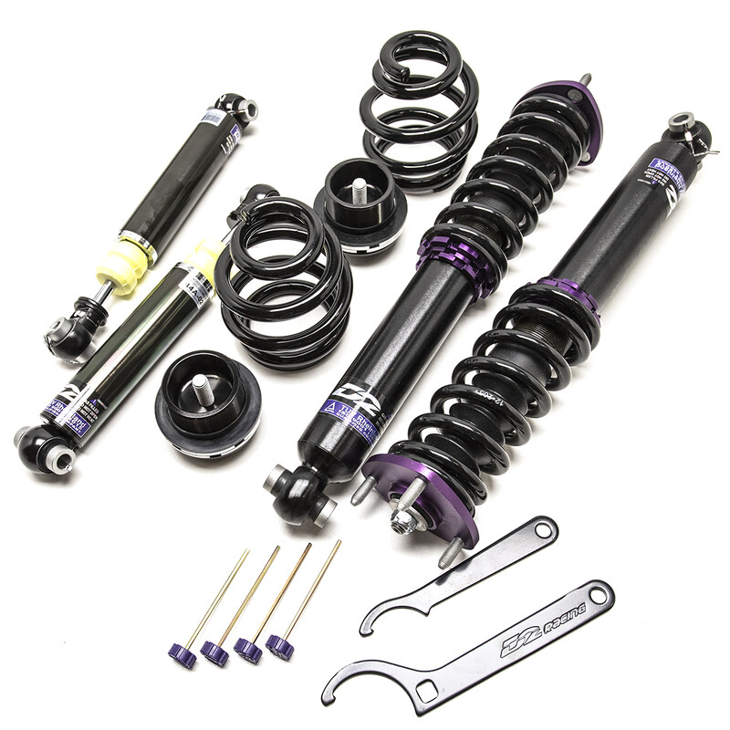 Combinés Filetés D2 Drag pour Nissan Sunny N14, dont GTI-R (90-95)